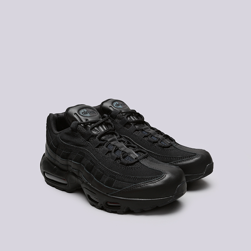 мужские черные кроссовки Nike Air Max 95 PRM 538416-012 - цена, описание, фото 2